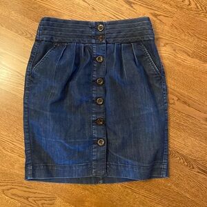 Pilcro, Anthropologie denim skirt, size 2